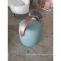 Carry-On Pouf in Round Shape